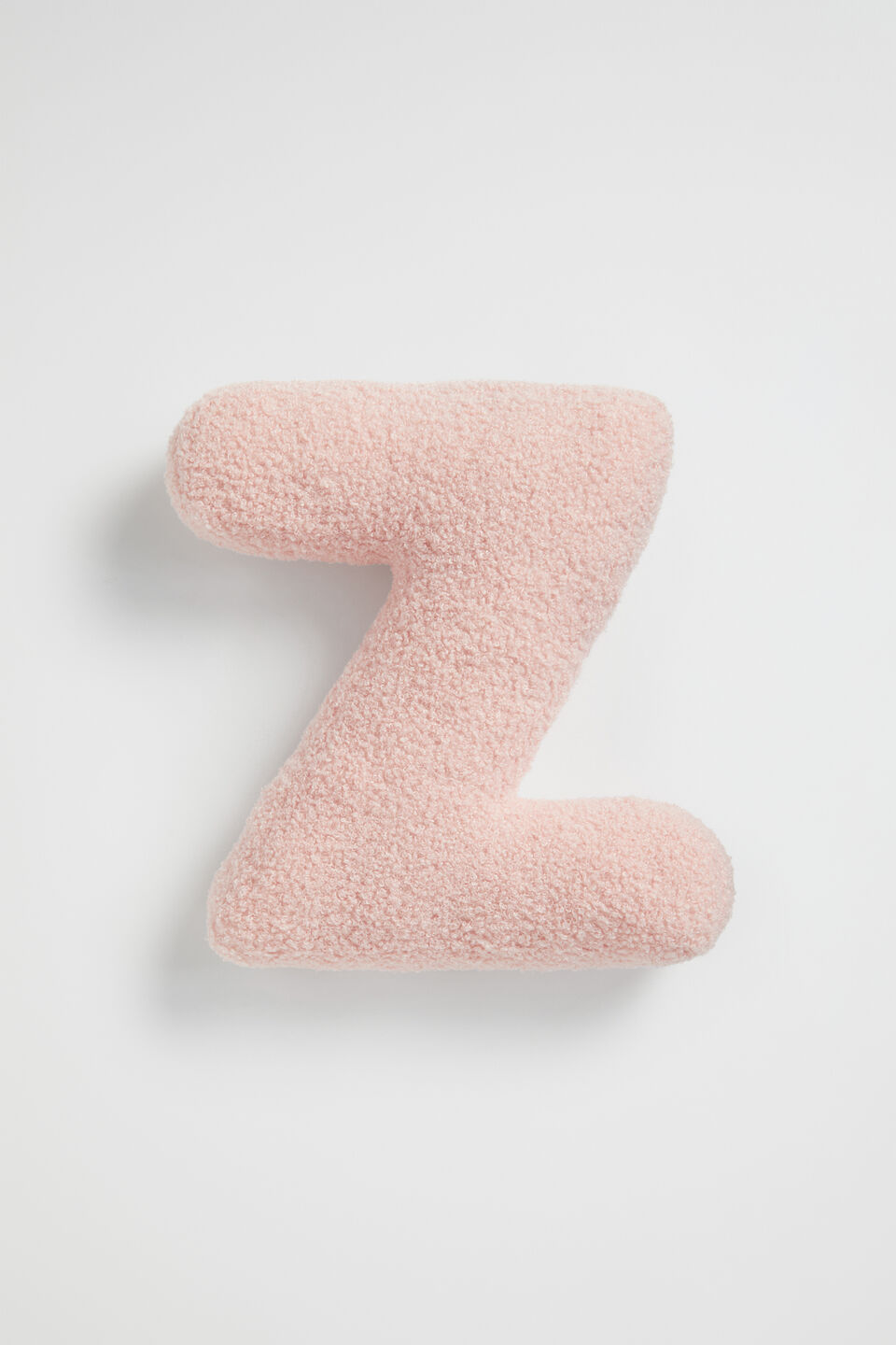 Teddy Initial Cushion Dusty Rose  Z