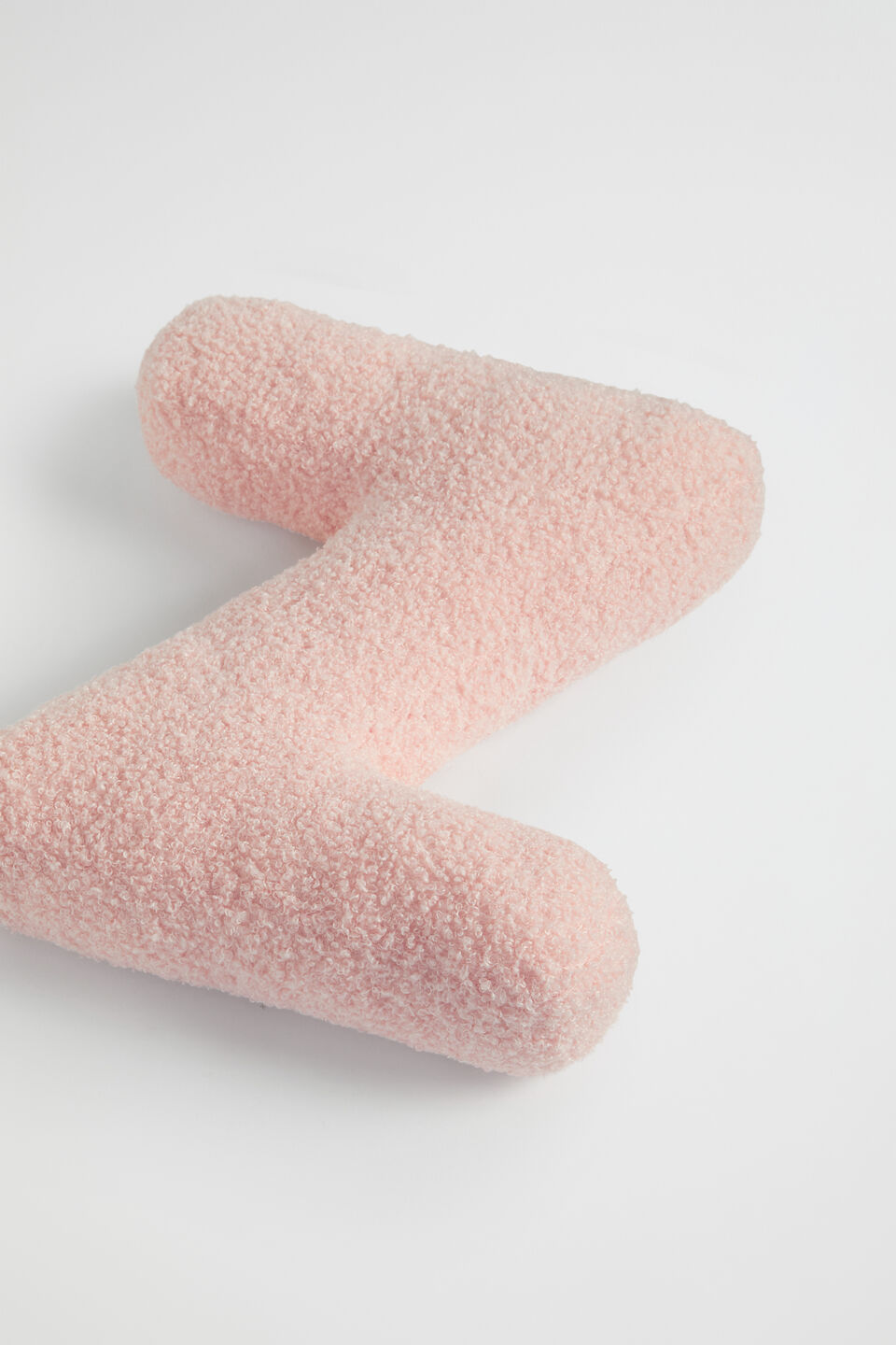Teddy Initial Cushion Dusty Rose  Z