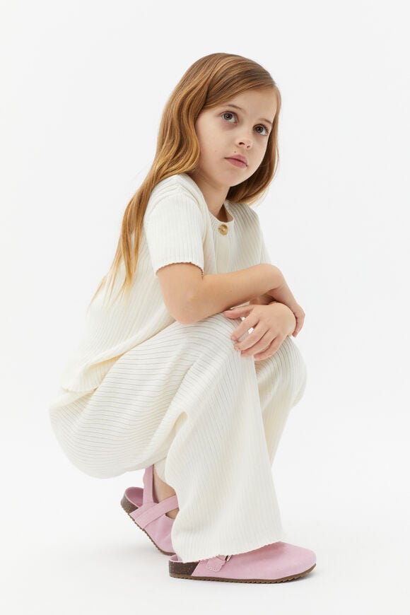 Button Knit Tee  Classic Cream  hi-res