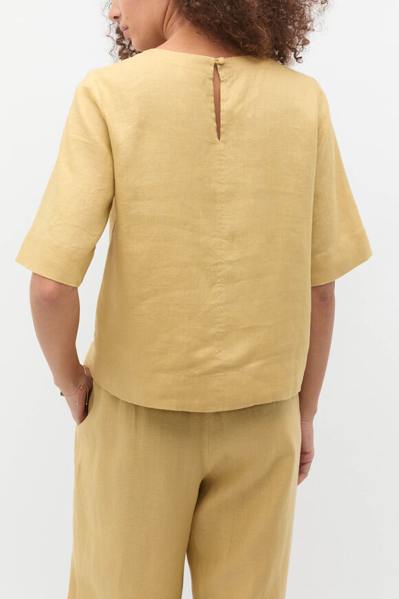 Core Linen Tee  Honey  hi-res