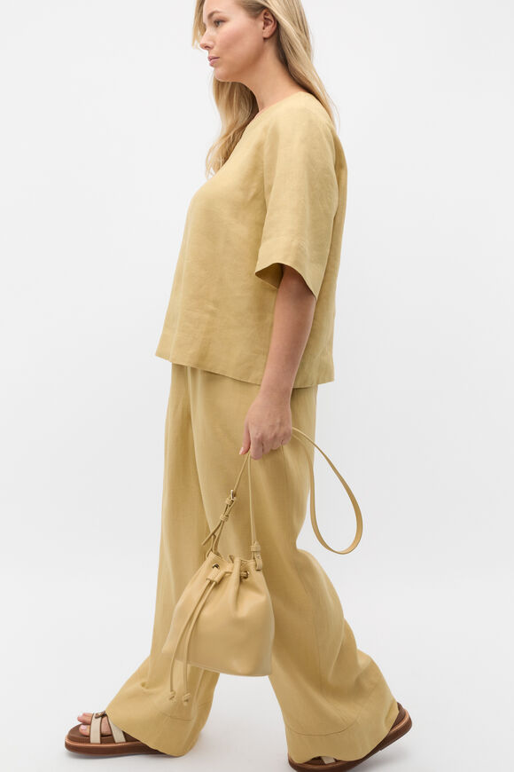 Core Linen Tee  Honey  hi-res