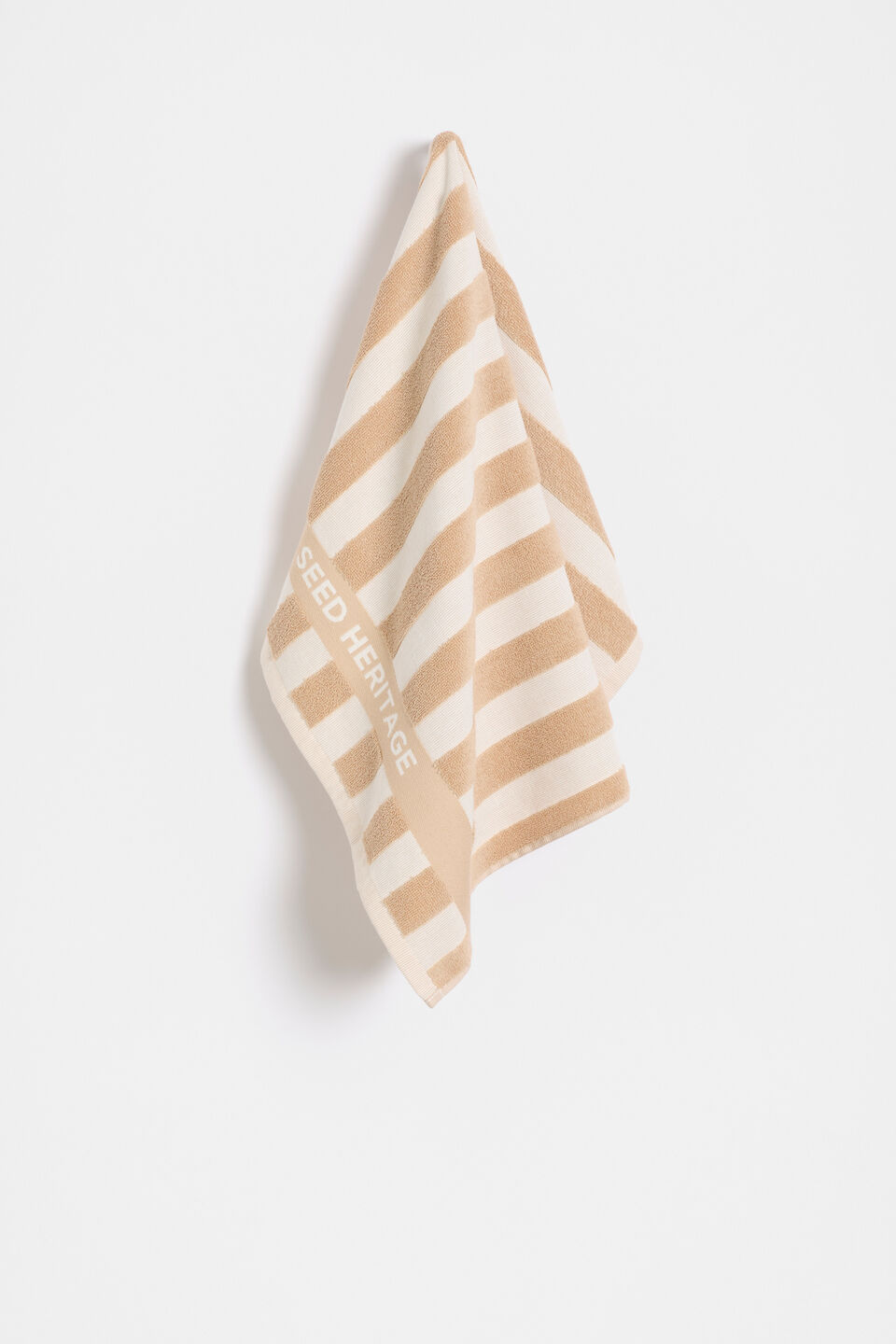 Seed Logo Tea Towel  Ecru