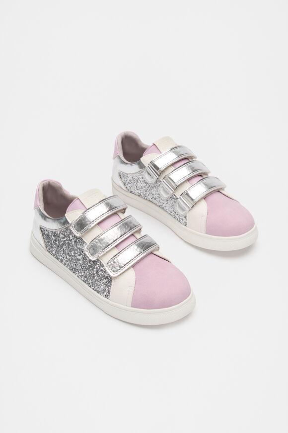 Glitter Colour Block Sneaker  Multi  hi-res