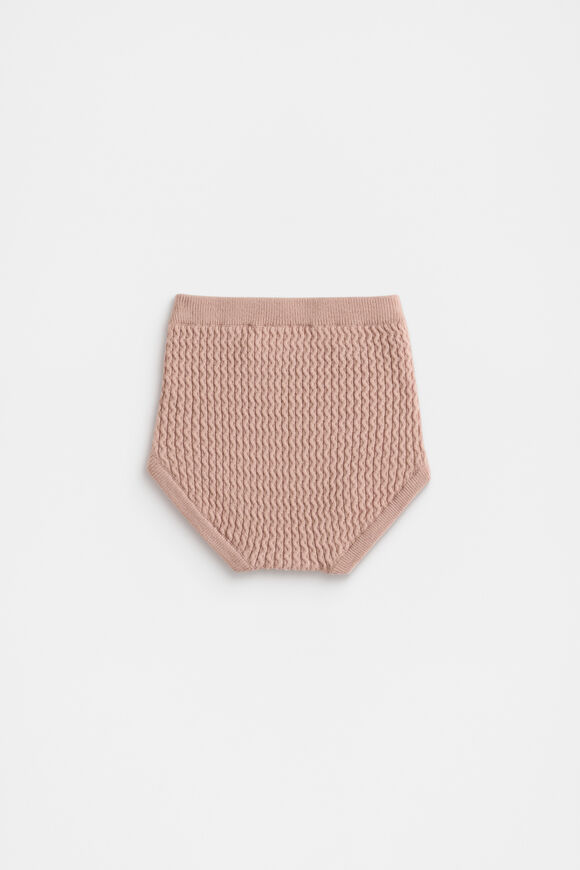Cable Knit Bloomer  Blush Pink  hi-res