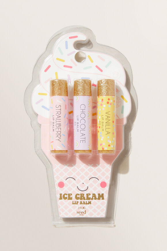 Ice Cream Lip Balm  Multi  hi-res