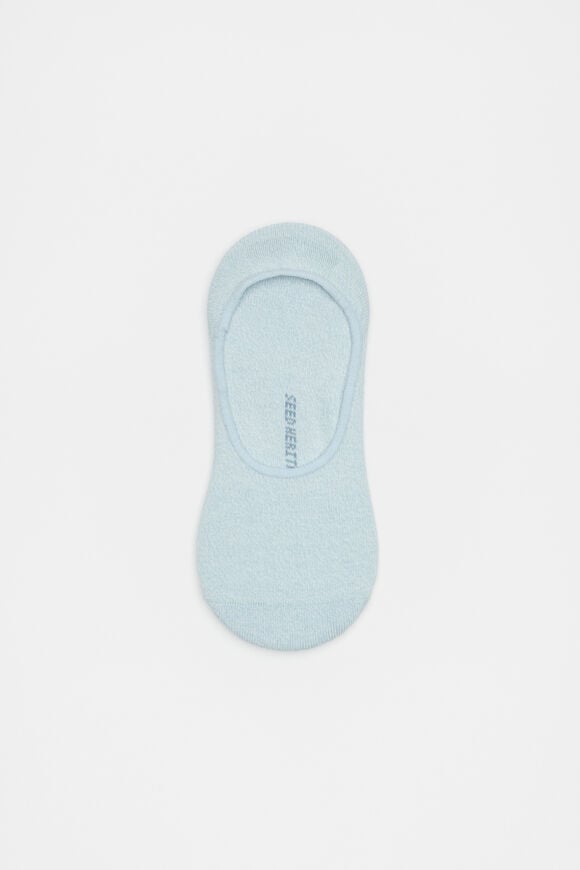 Core No Show Sock  Bluebell Cream Twist  hi-res