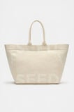 Cropped Logo Tote  Cream  hi-res