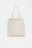 Woven Tote  White  hi-res