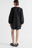 Core Linen Mini Dress  Black  hi-res