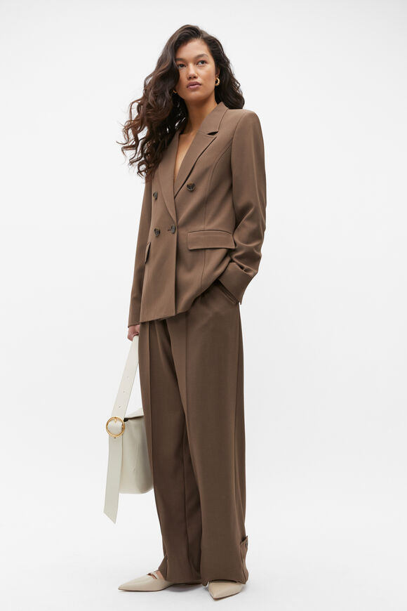 Button Detail Blazer  Affogato  hi-res