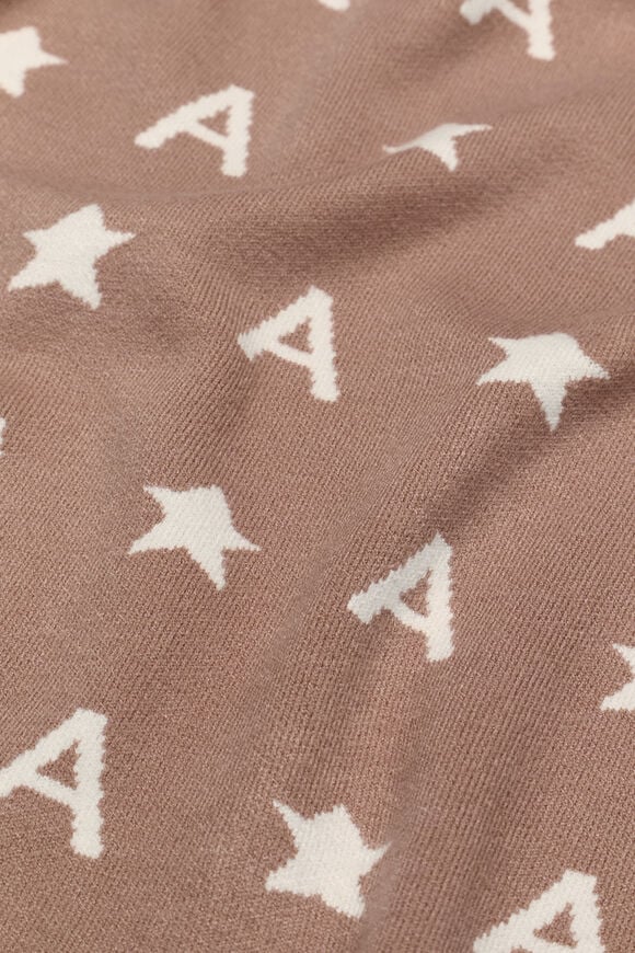Star Initial Blanket  A  hi-res