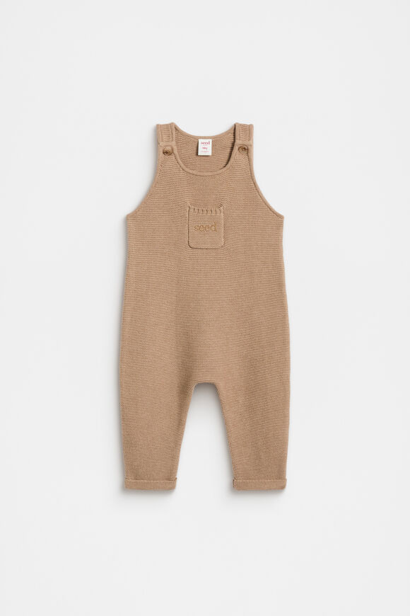 Knit Overall  Biscuit  hi-res