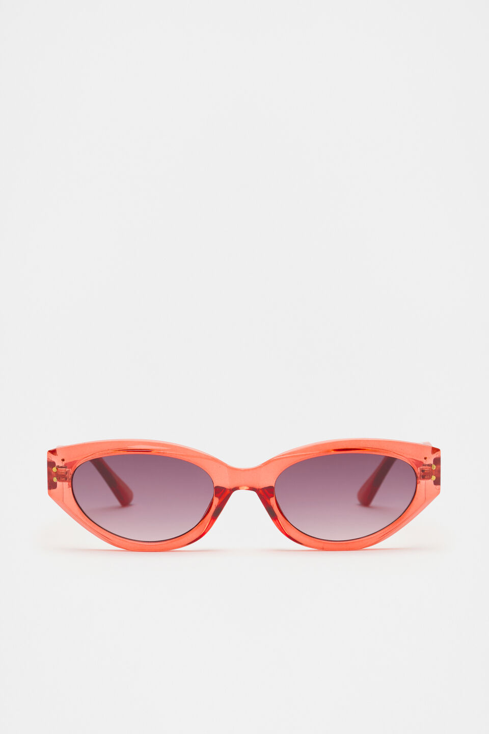 Lida Cat Eye Sunglasses  Electric Crimson