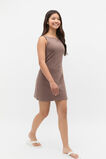 Boat Neck Tank Dress  Mushroom  hi-res