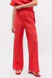 Linen Easy Wide Leg Pant  Electric Crimson  hi-res