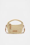 Woven Mini Cross Body Bag  Natural  hi-res