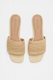 Myra Woven Slide  Natural  hi-res