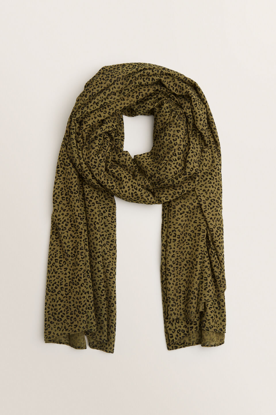 Flocked Ocelot Scarf  