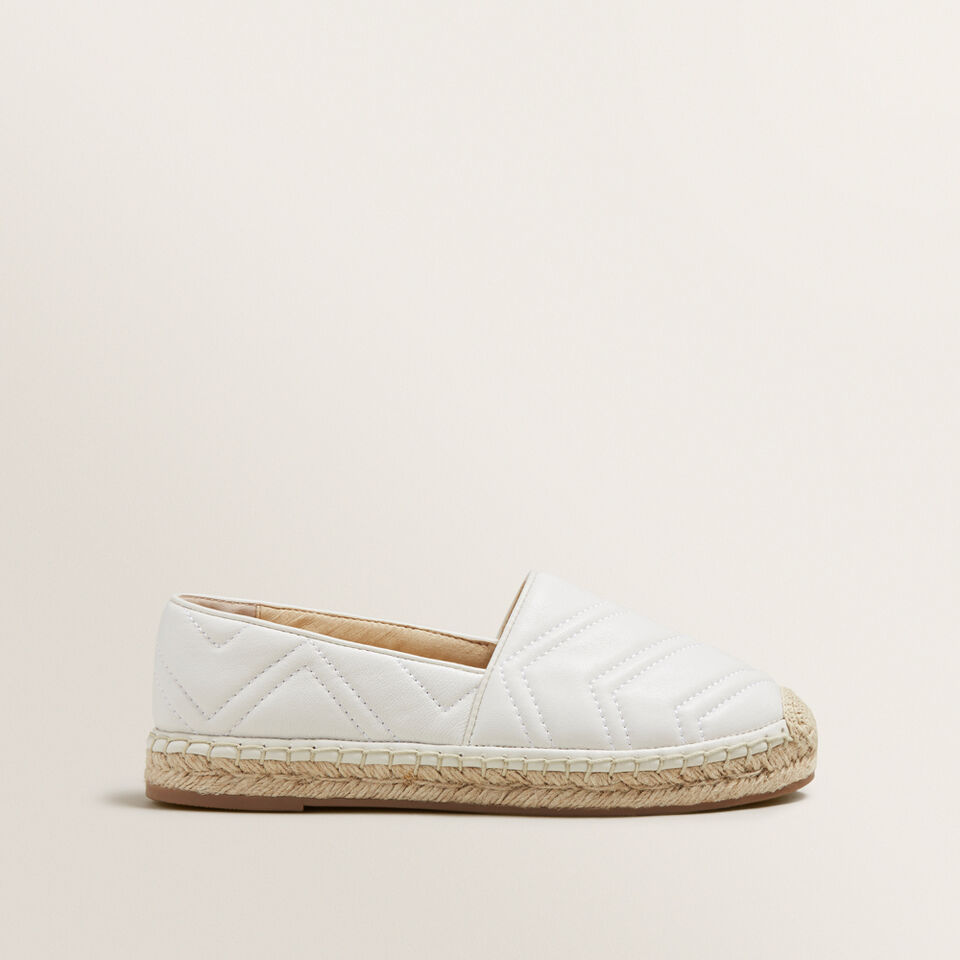 Frida Leather Espadrille  