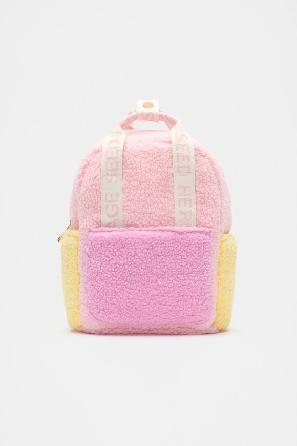 Mini Teddy Backpack  Rose Petal  hi-res