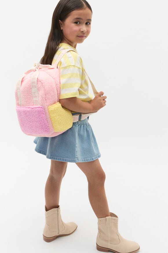 Mini Teddy Backpack  Rose Petal  hi-res