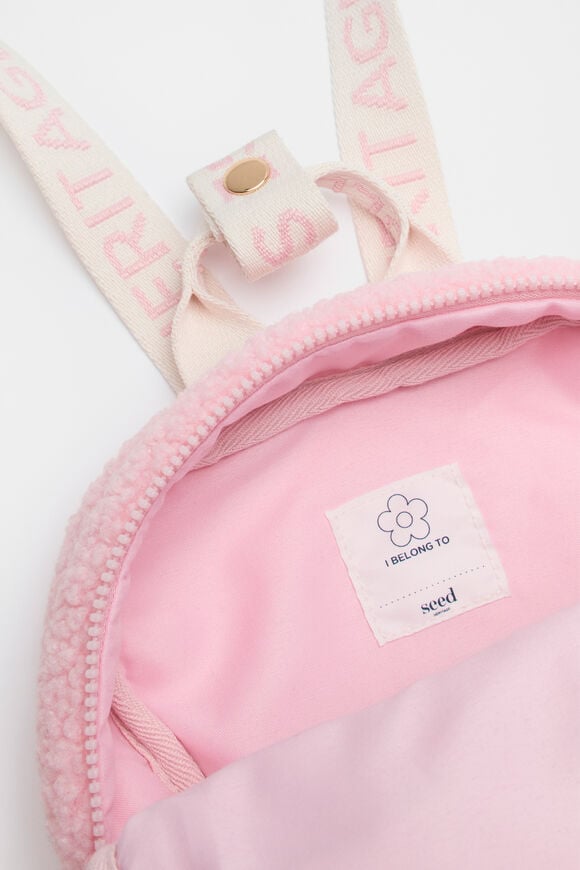 Mini Teddy Backpack  Rose Petal  hi-res