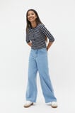 Essential Wide Leg Jean  Clean Blue Wash  hi-res