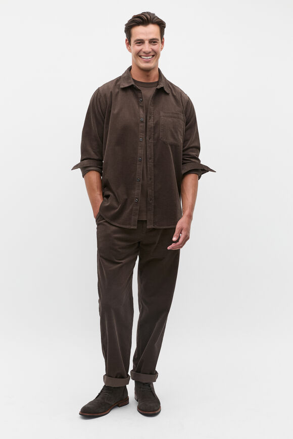 Classic Fit Cord Pant  Dark Espresso  hi-res