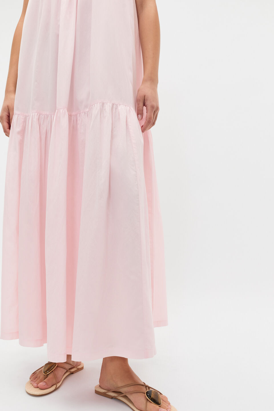 Voile Tiered Maxi Dress  Primrose
