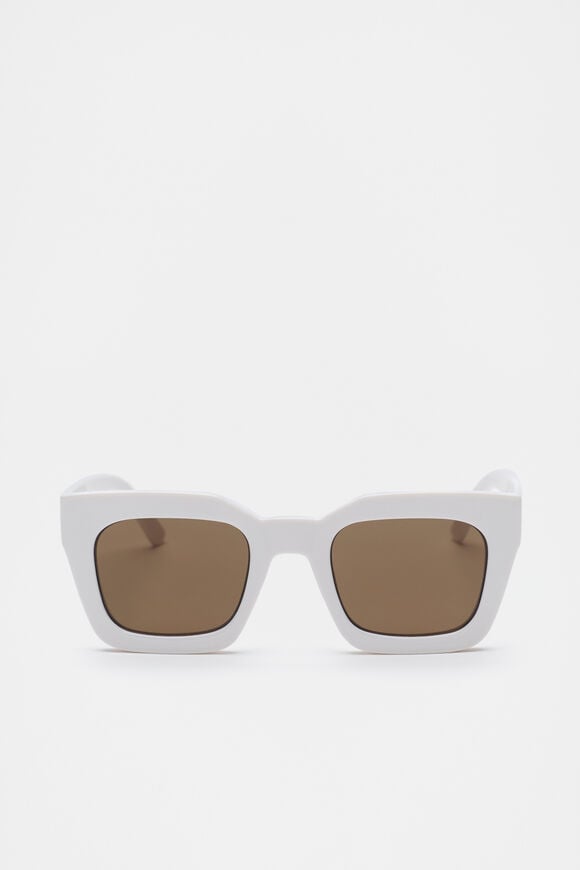 Caitlin Rectangle Sunglasses  Cloud Cream  hi-res