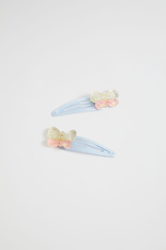 Ombre Butterfly Snaps  Multi  hi-res