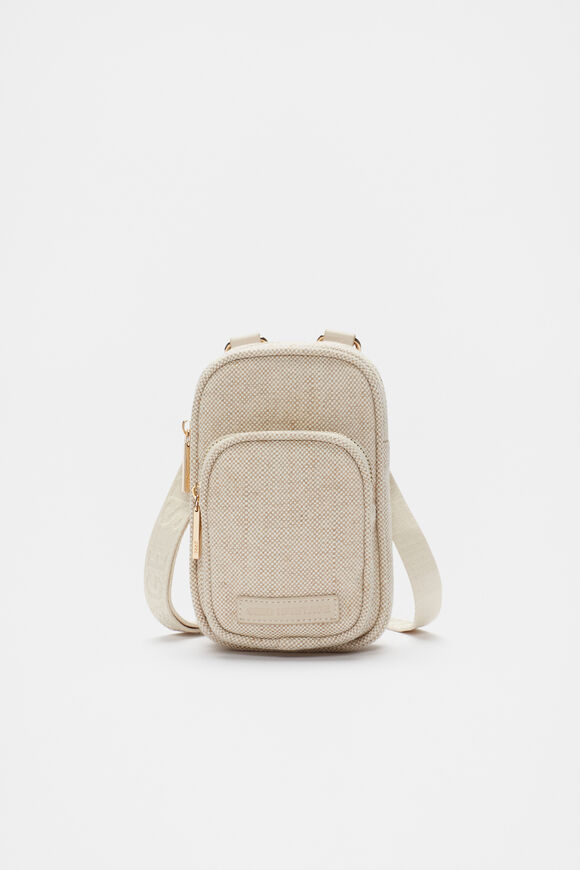 Seed Logo Crossbody Bag  Natural  hi-res
