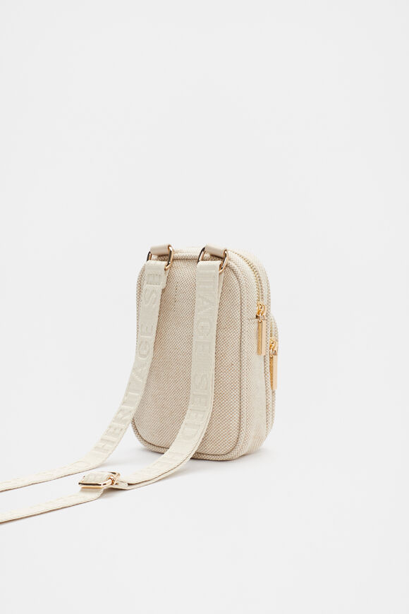 Seed Logo Crossbody Bag  Natural  hi-res