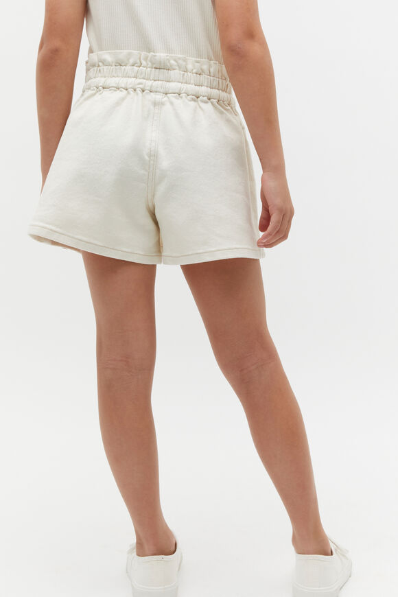 Paperbag Denim Short  Milk  hi-res