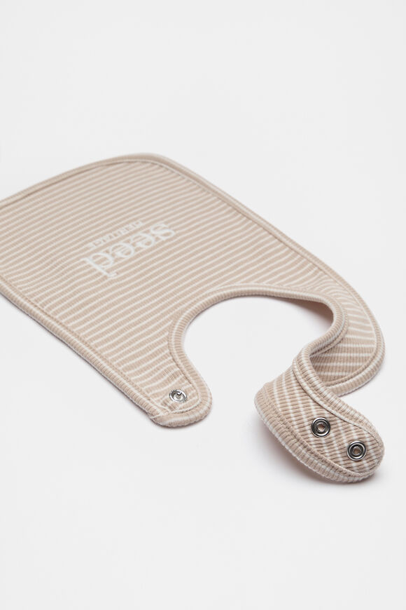 Core Rib Logo Bib  Sand Stripe  hi-res
