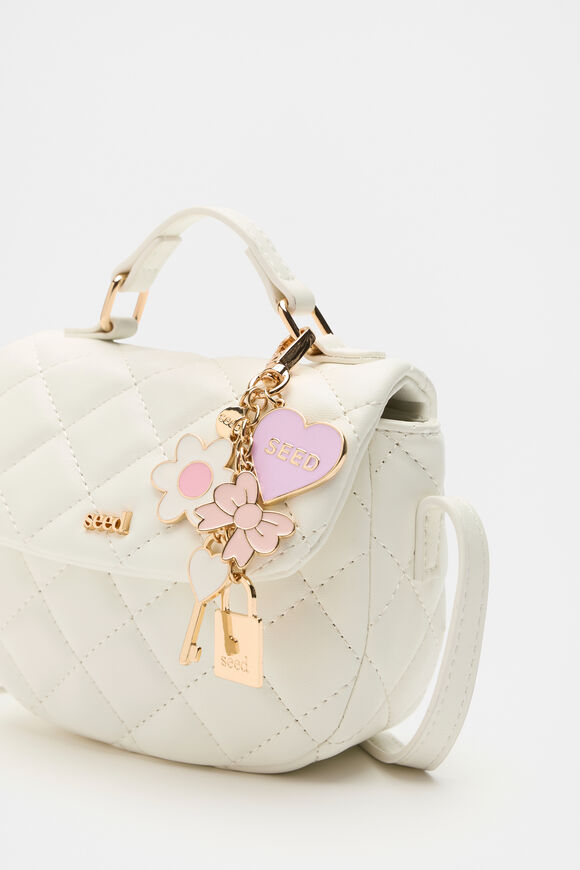 Quilted Charm Bag  Multi  hi-res