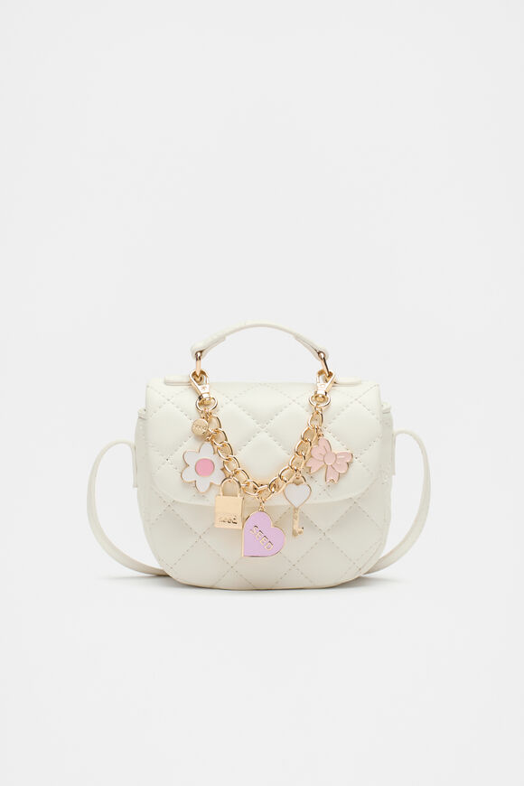 Quilted Charm Bag  Multi  hi-res