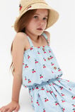 Cherry Stripe Cami  Bright Cornflower  hi-res