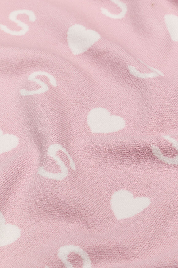 Heart Initial Blanket  S  hi-res