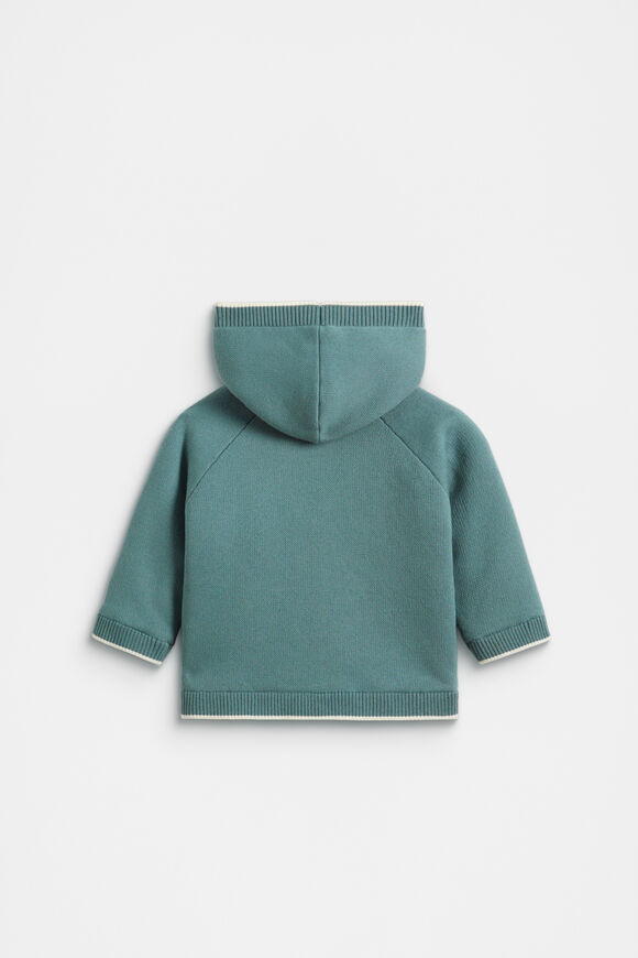 Bunny Knit Cardigan  Forest  hi-res