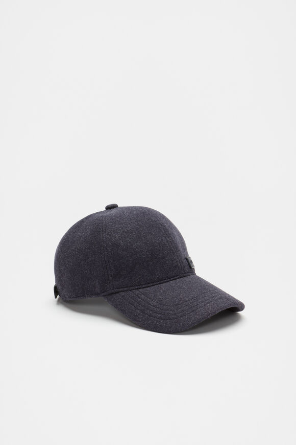 Felt Cap  Dark Blue  hi-res