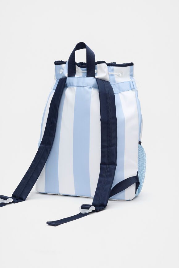 Swim Backpack  Luna Blue Stripe  hi-res