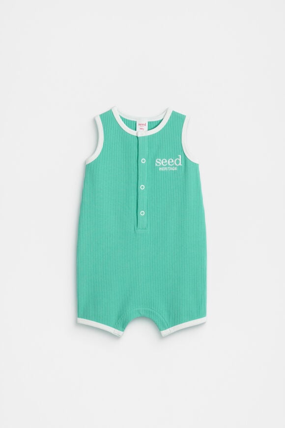 Logo Jumpsuit  Jade Green  hi-res