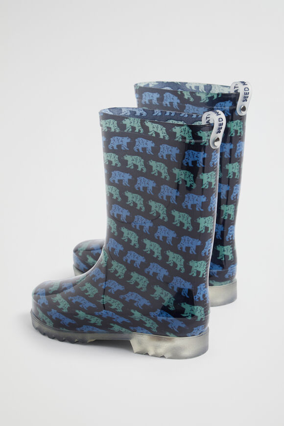 Bear Light Up Gumboot  Multi  hi-res