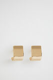 Mini Rectangle Stud  Gold  hi-res