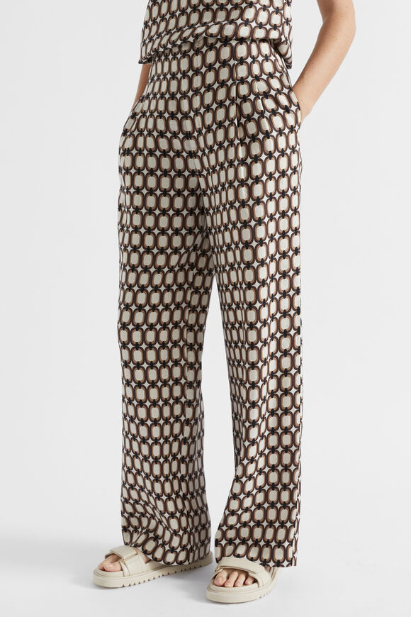 Linen Retro Pant  Multi Retro  hi-res