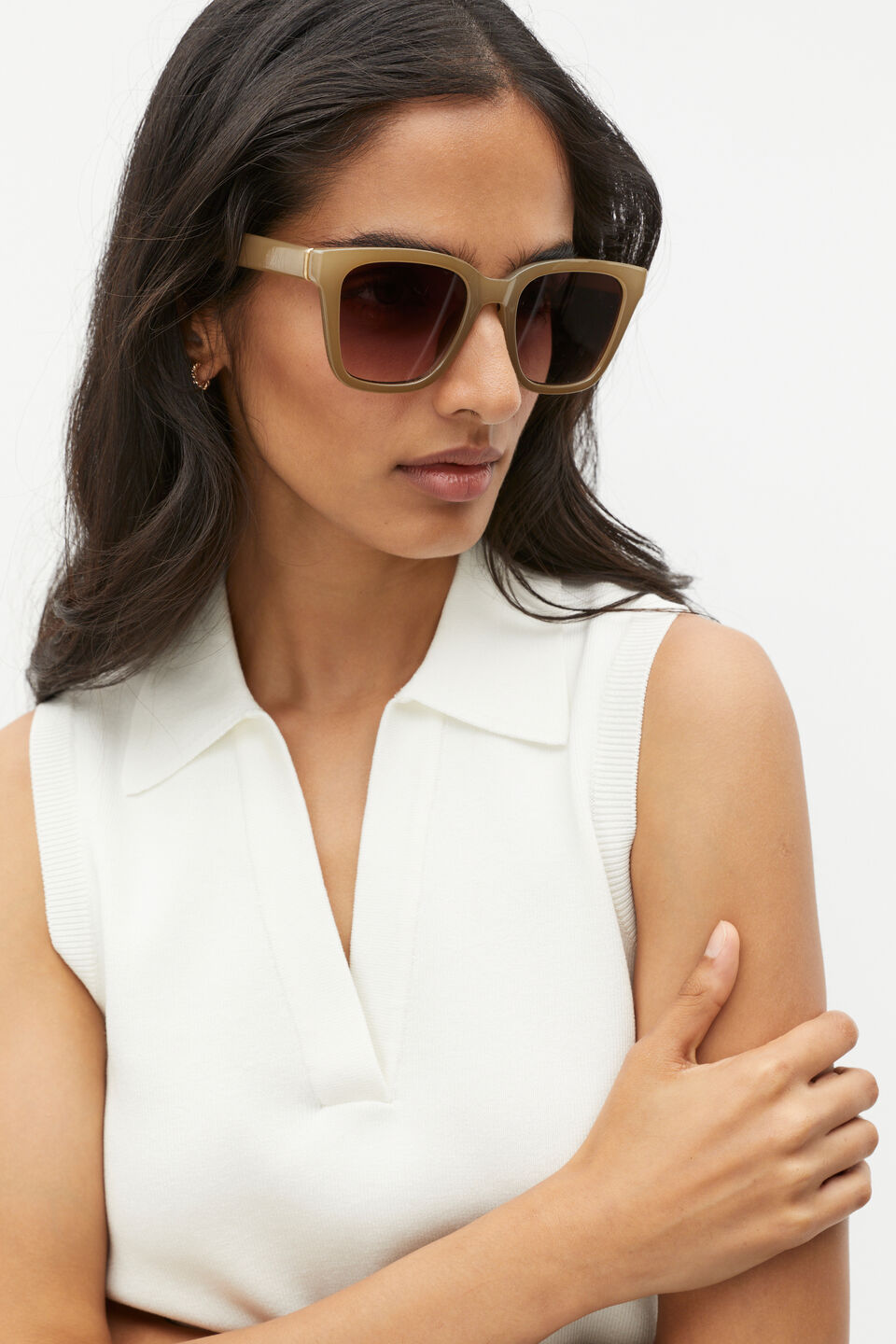 Daniella D Frame Sunglasses  Rosemary