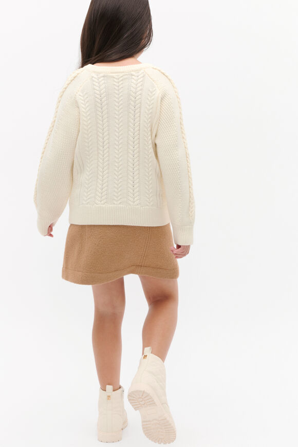 Cable Knit Sweater  Classic Cream  hi-res