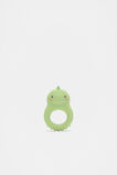 Dino Silicone Teether  Green  hi-res