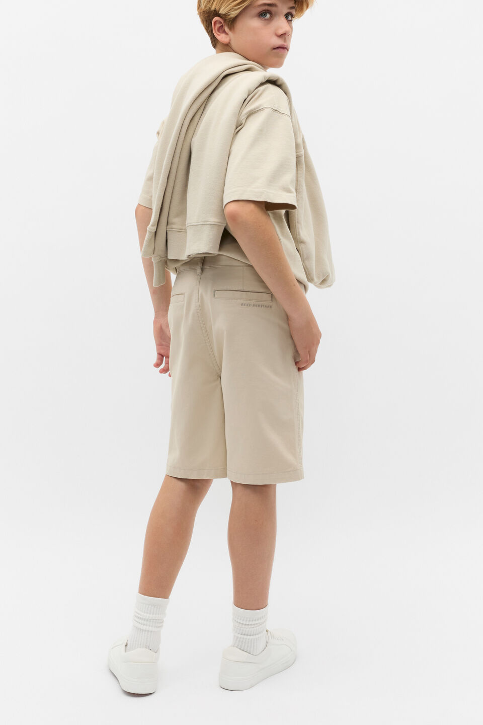 Chino Short  Cool Stone